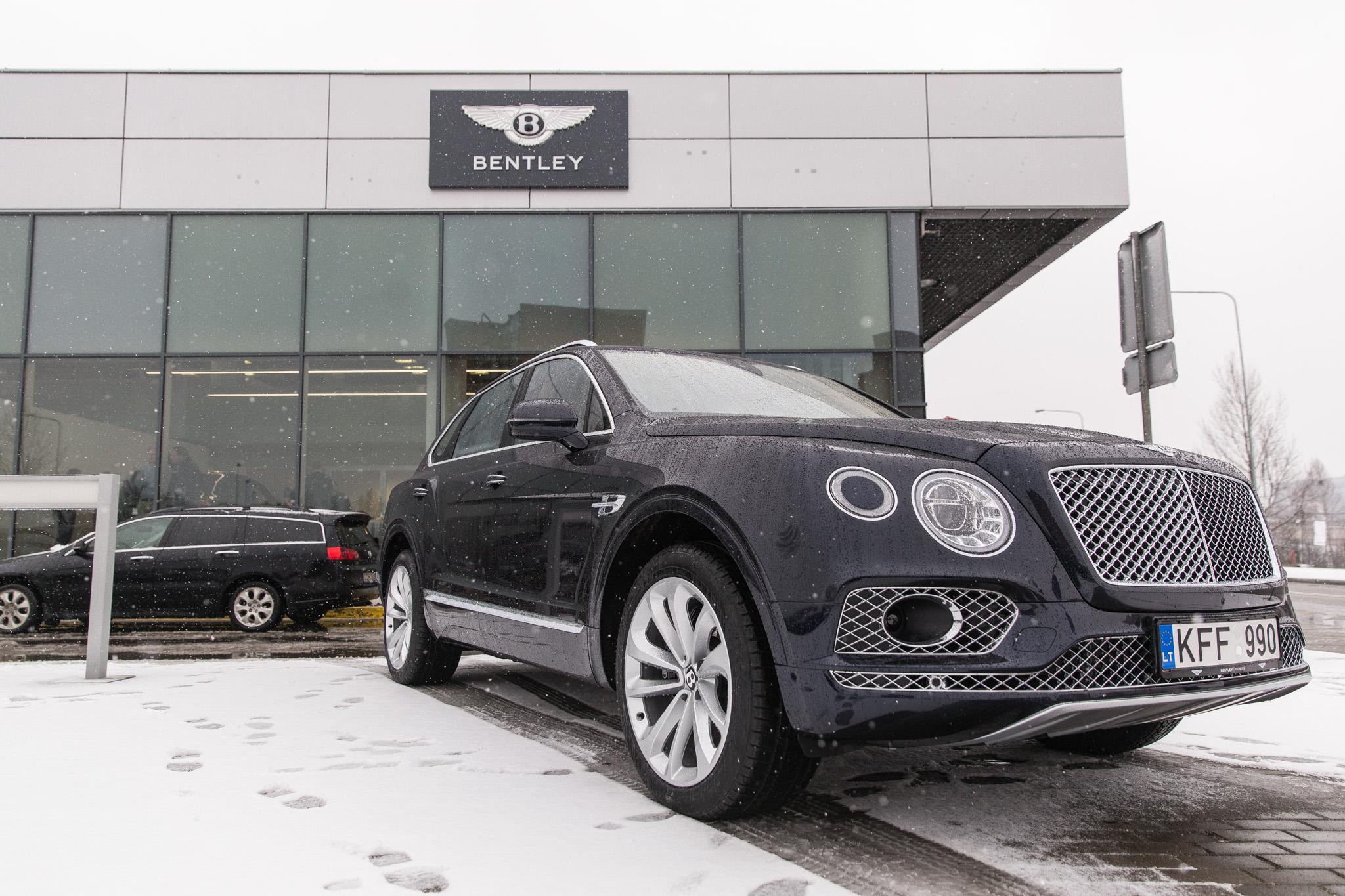 Bentley» уже в Литве - Авто новости - газета «Обзор», новости Литвы