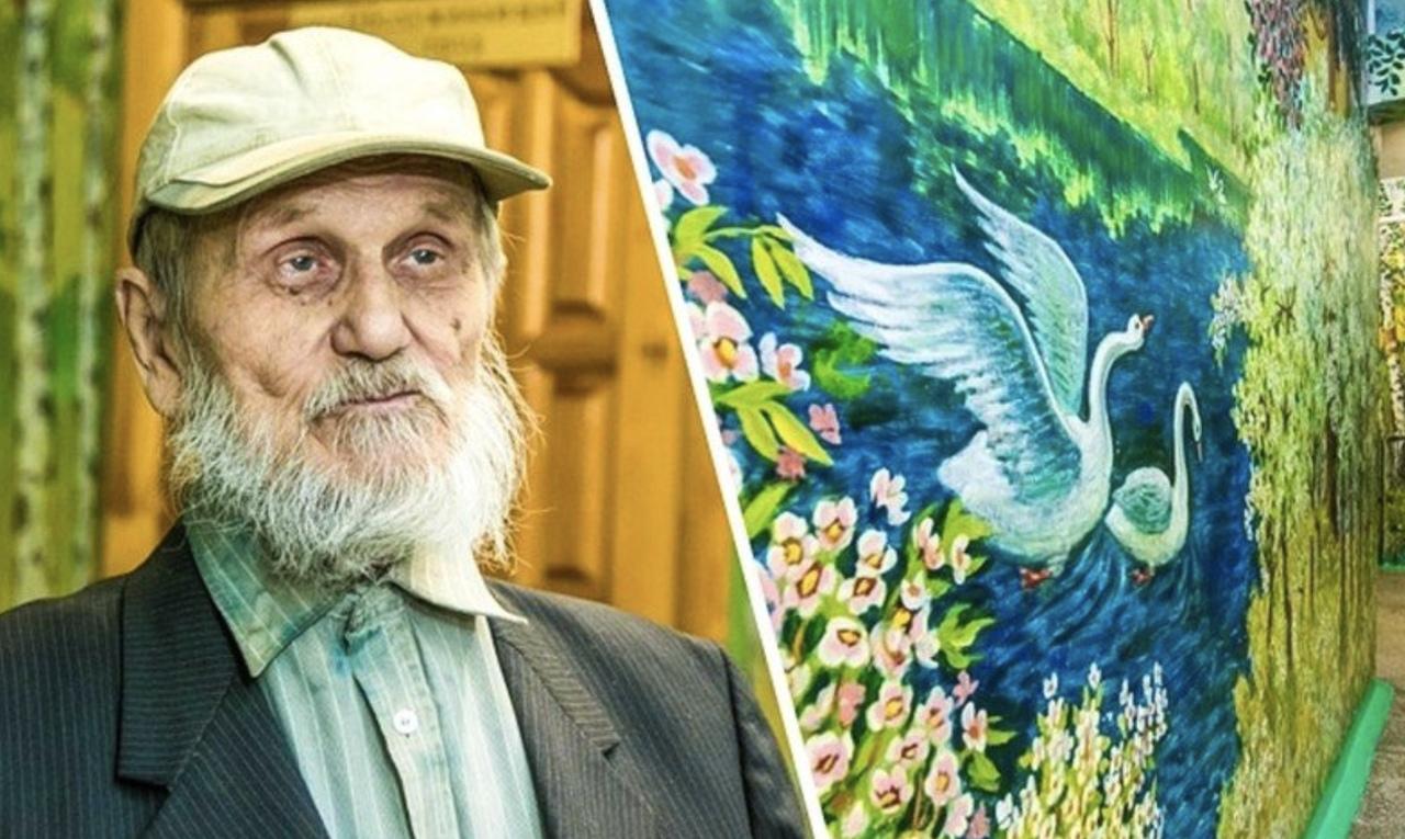 90-Летний школьный сторож из Екатеринбурга, Валерий храмов