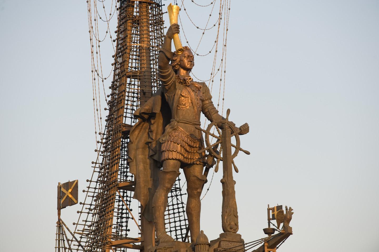 Фотография памятник петру первому