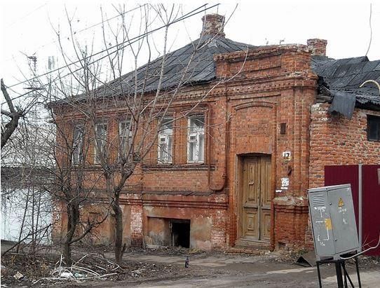 Дом, в котором К. Малевич жил в Курске, ул. Почтовая, 17