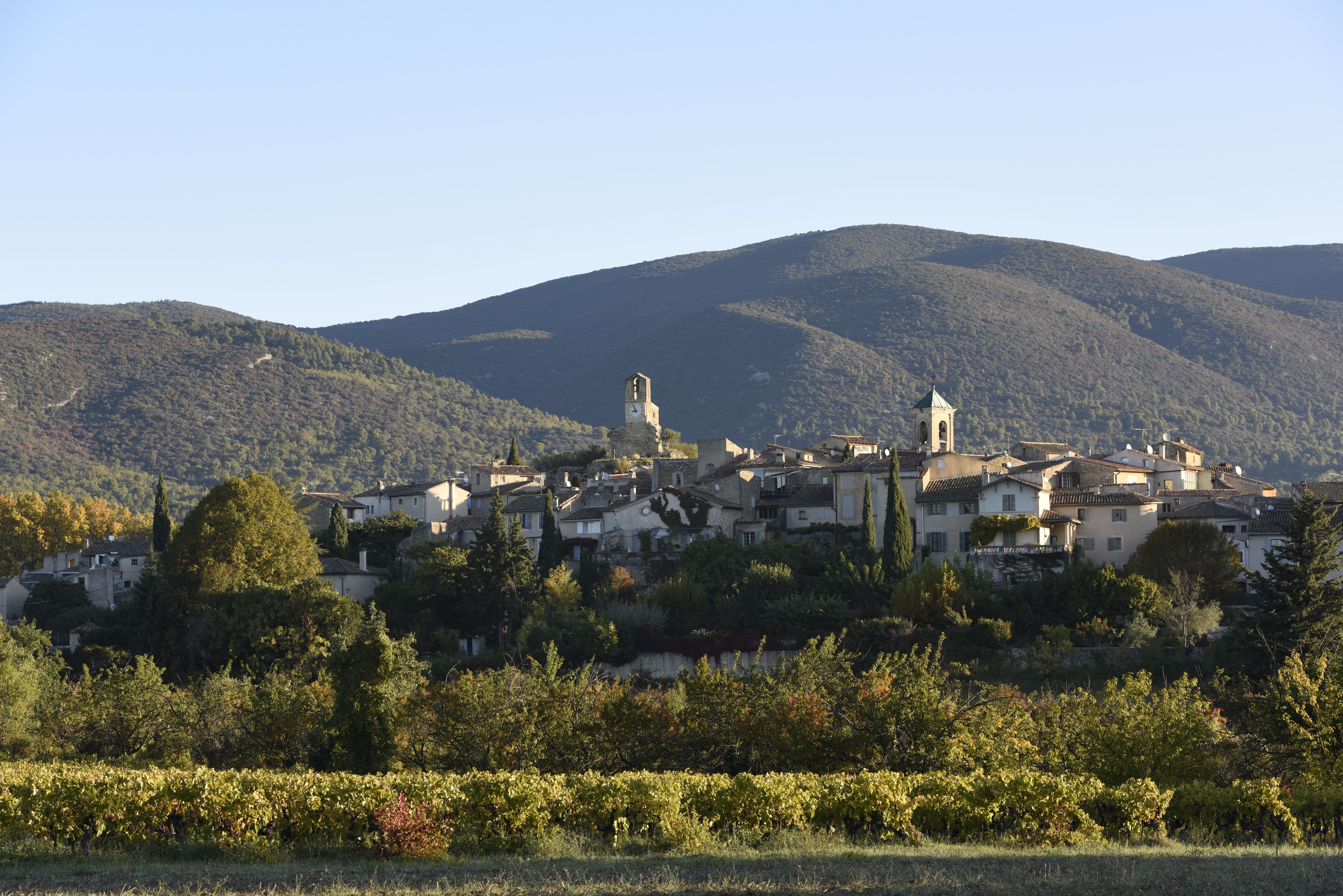 The village of Lourmarin, very close to La Cavale and considered one of the prettiest villages in France