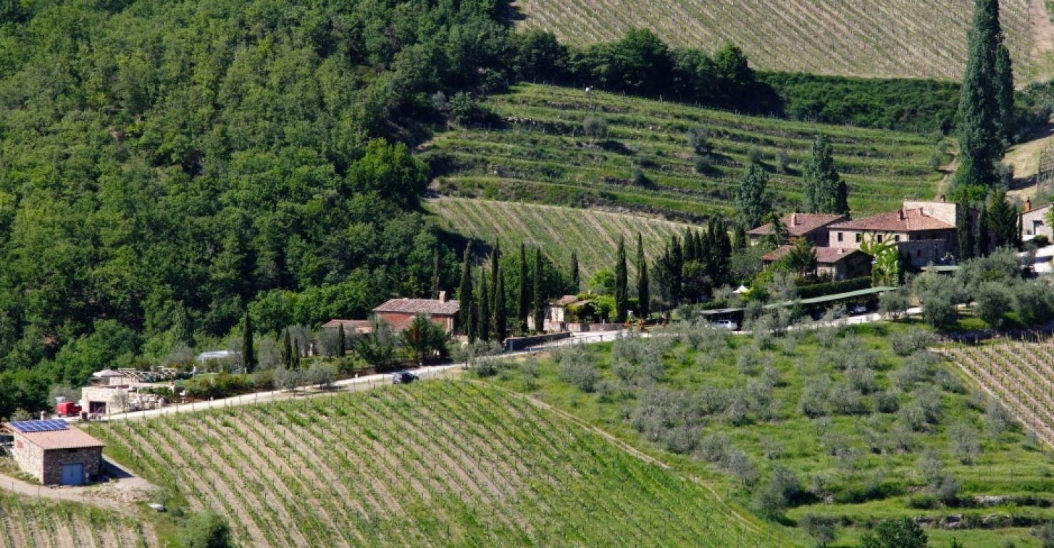 View of the Borgo Casa al Vento