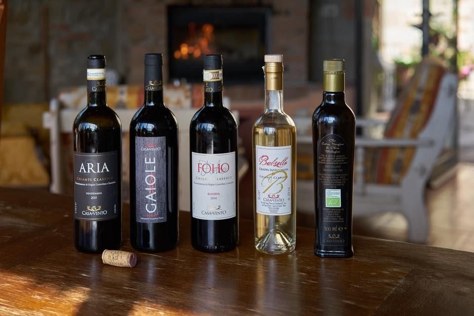 Wines from Borgo Casa al Vento