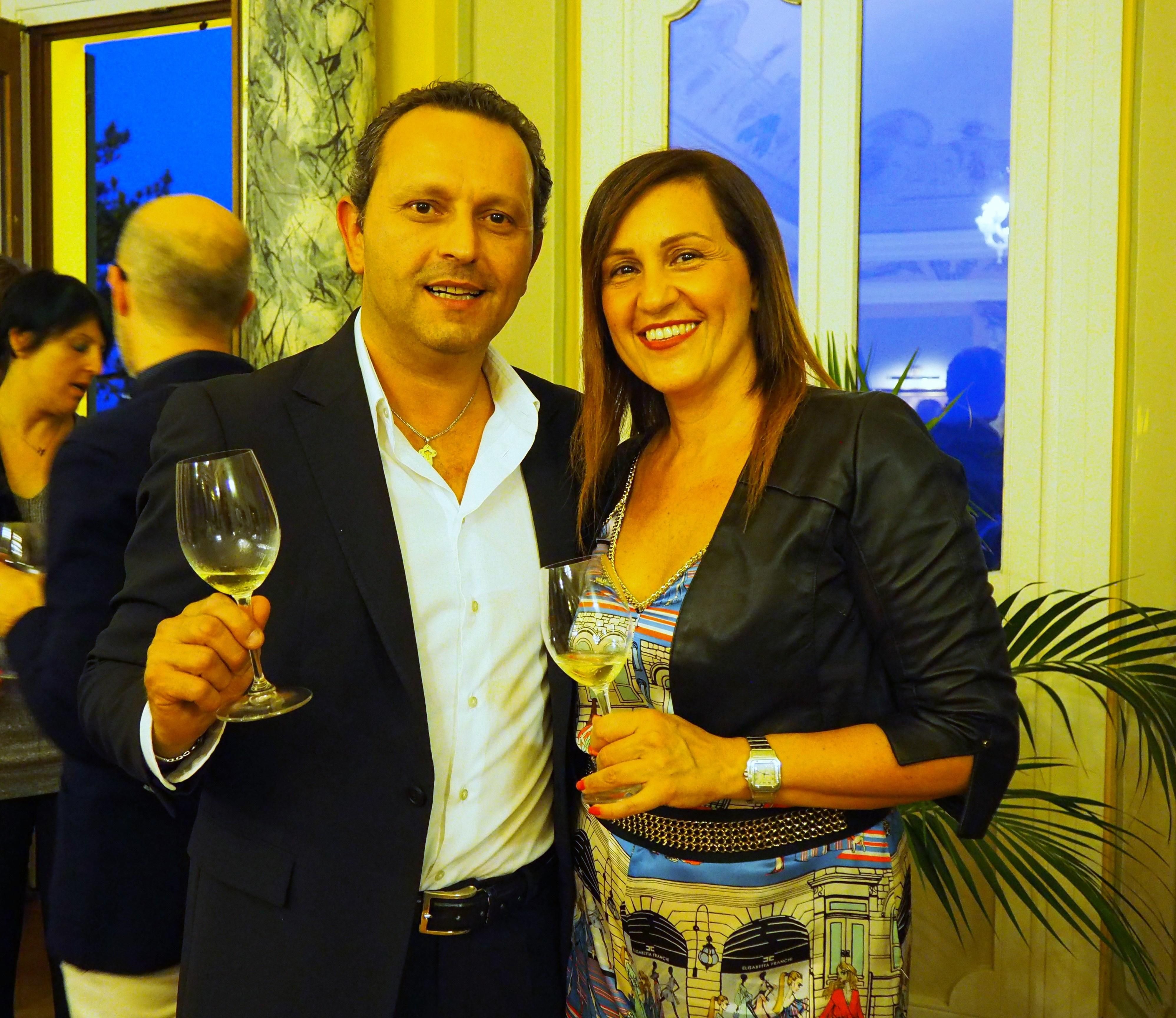 Stefania and Francesco Porcarelli, owners