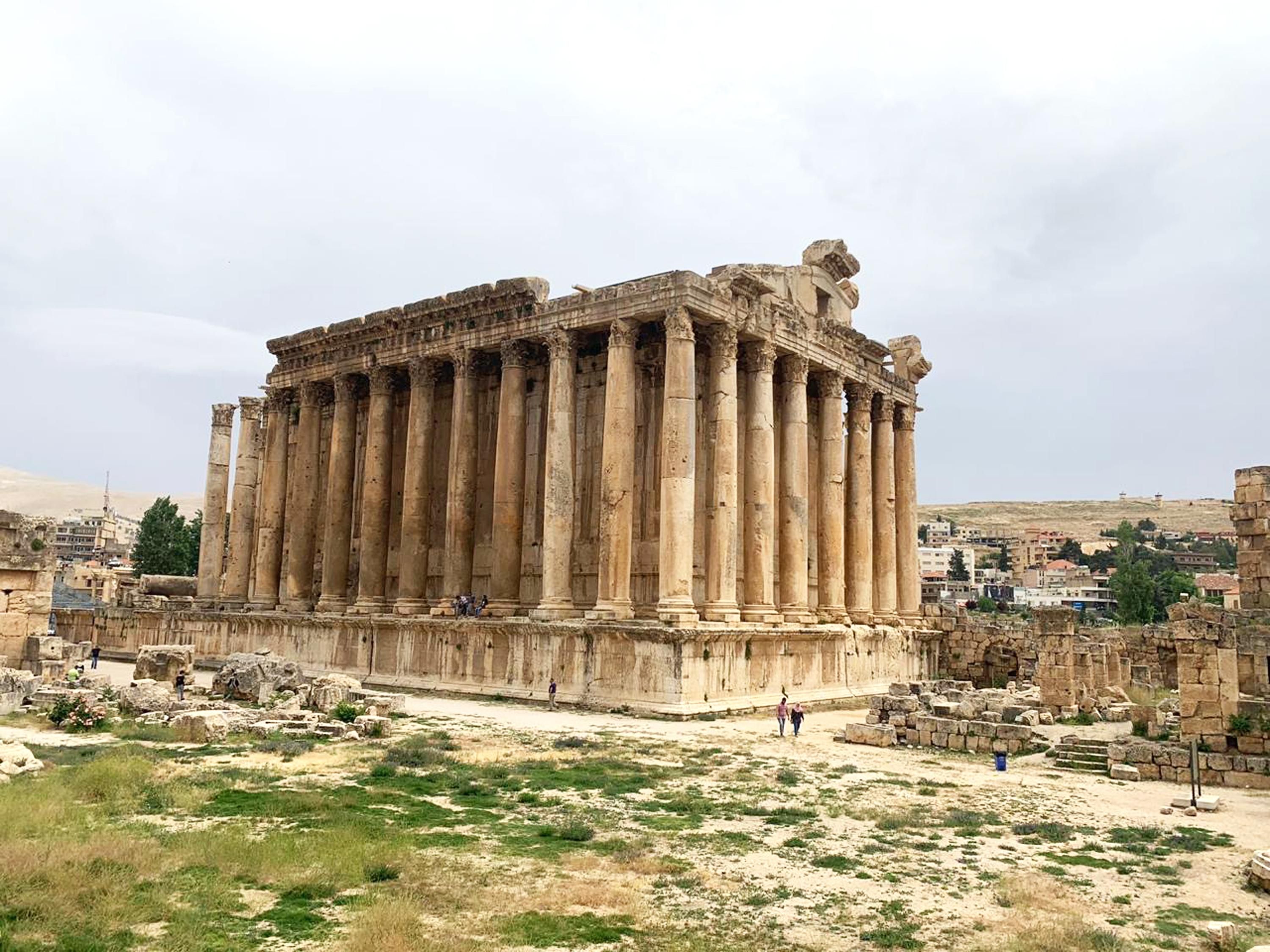 The Temple of Bacchus at Baalbeck
