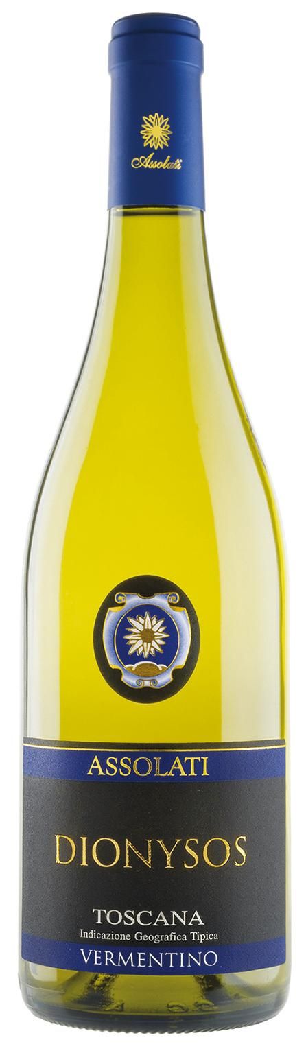 White wine DIONIS(Tuscan IGT Vermentino Dionysos)