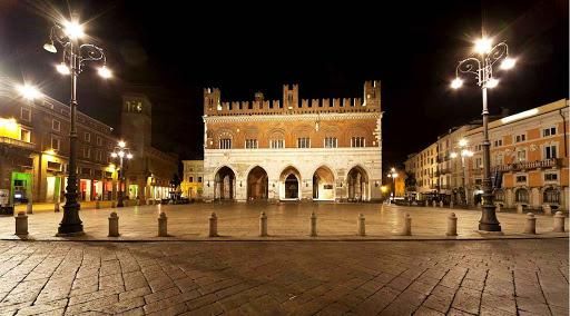 Piacenza in the evening