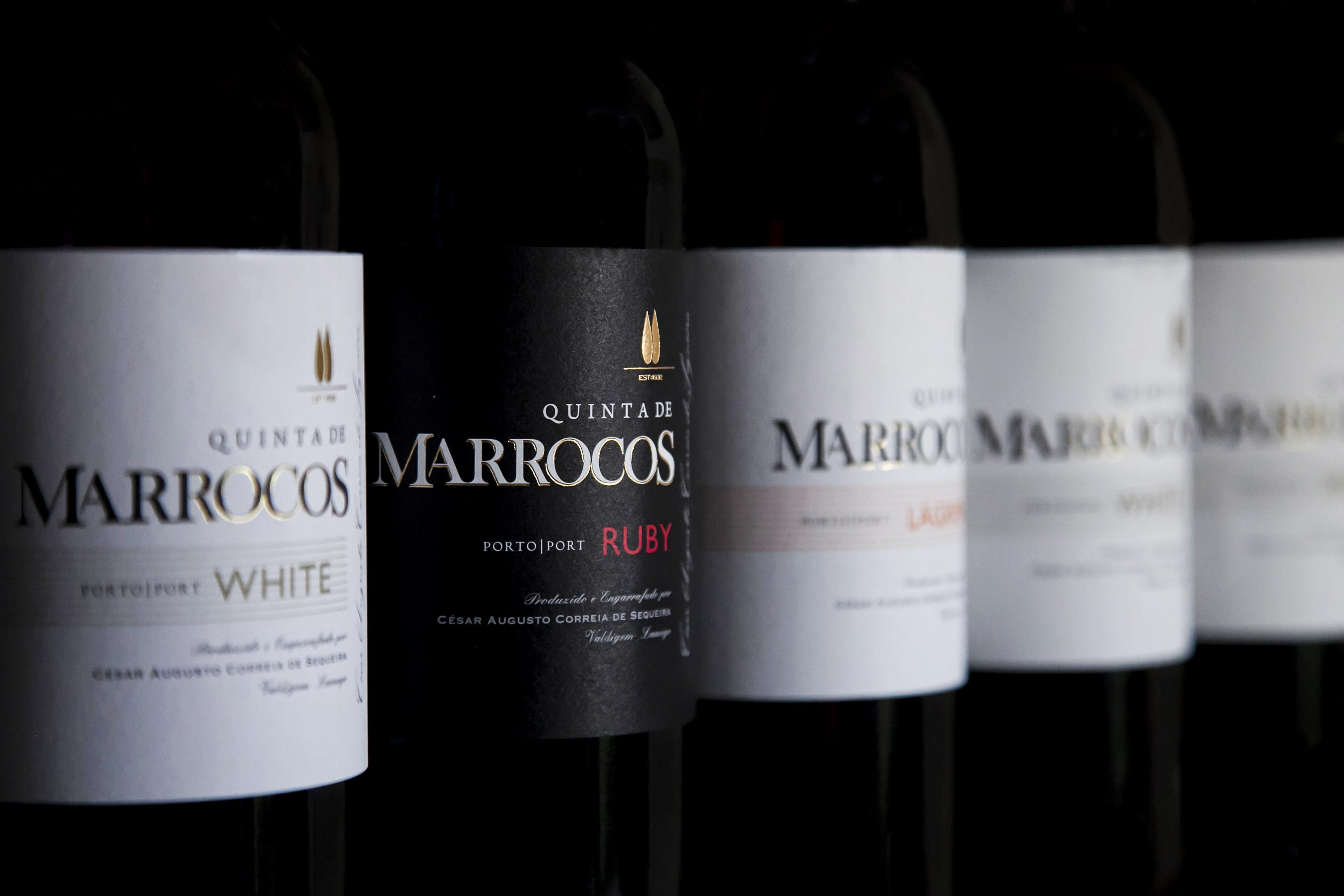 A set of wines from Quinta de Marrocos