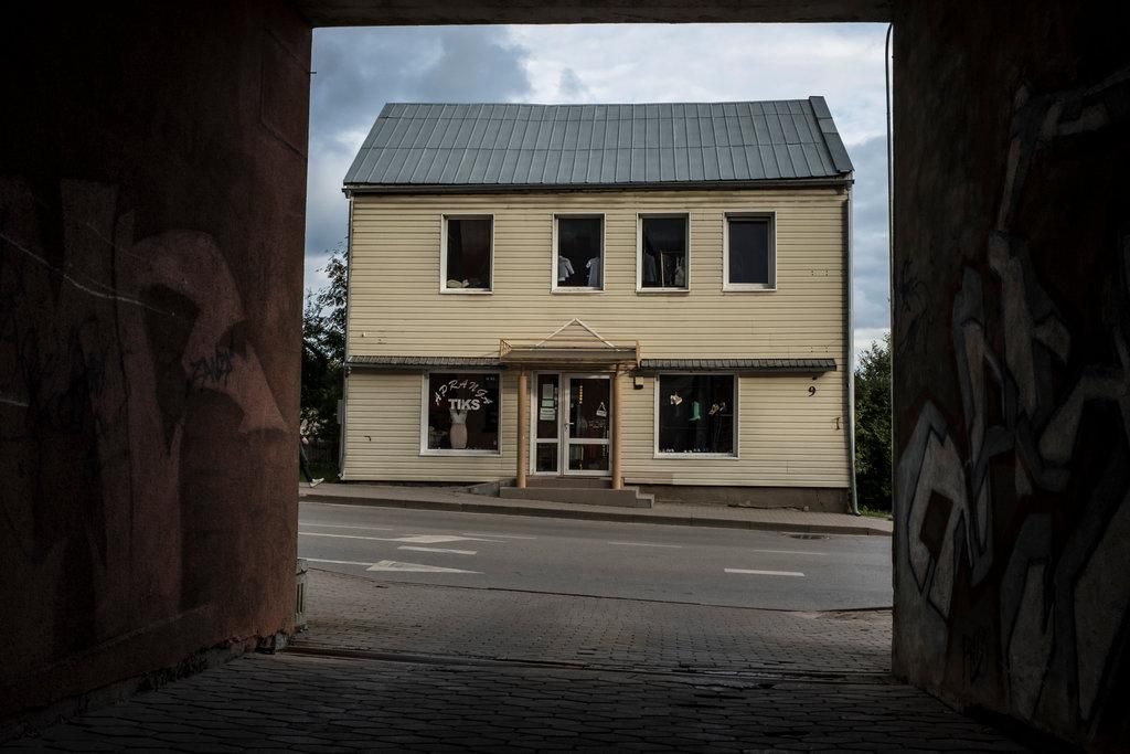 The house in Plunge, Lithuania, where Mr. Noreika lived after its Jewish residents were evicted and most likely killed on his orders.CreditBrendan Hoffman for The New York Times