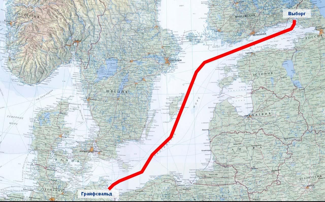 Северо-Европейский газопровод, морской участок Выборг — Грайфсвальд <a href='http://www.negp.ru/'>www.negp.ru</a>