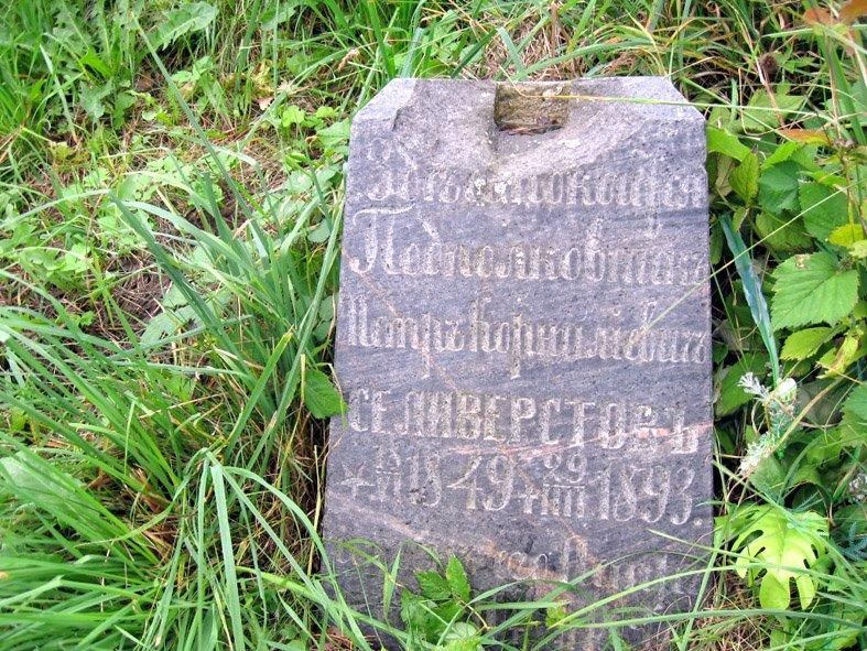 Заброшеная могила в Швянчёнисе