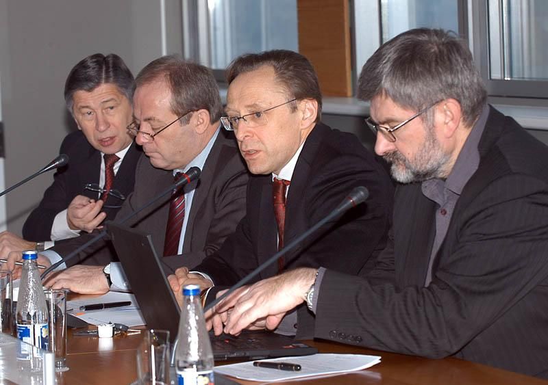 Руководство Вильнюса на встрече с представителями компаний, занимающихся недвижимостью. Фото www.vilnius.lt.