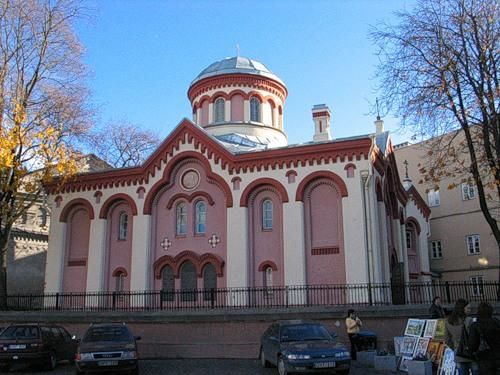 Пятницкая церковь в Вильнюсе.