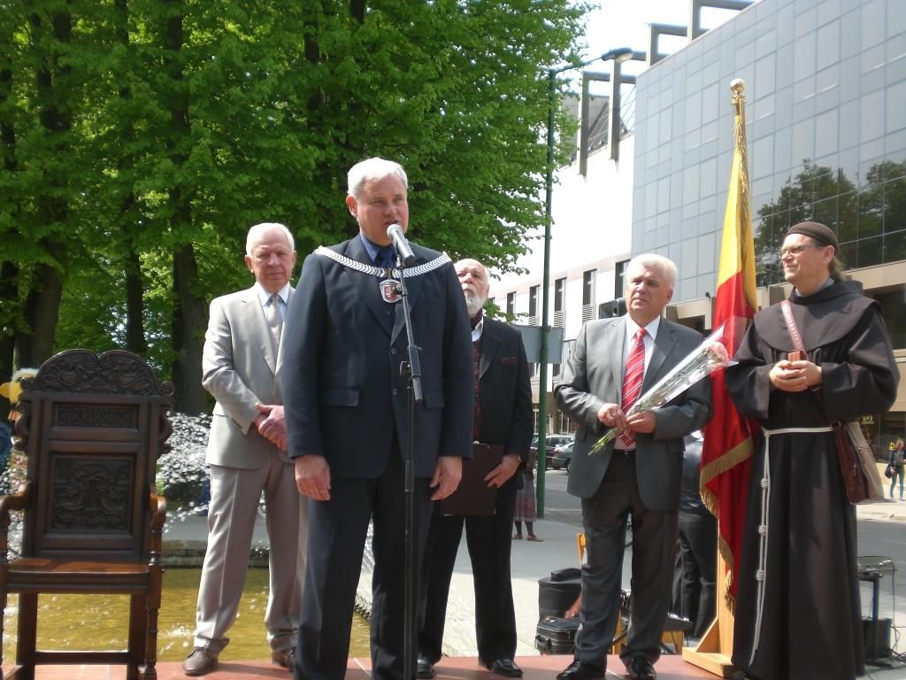 В рамках праздника прошла церемония инаугурации нового мэра Клайпеды Витаутаса Грубляускаса. Фото автора.