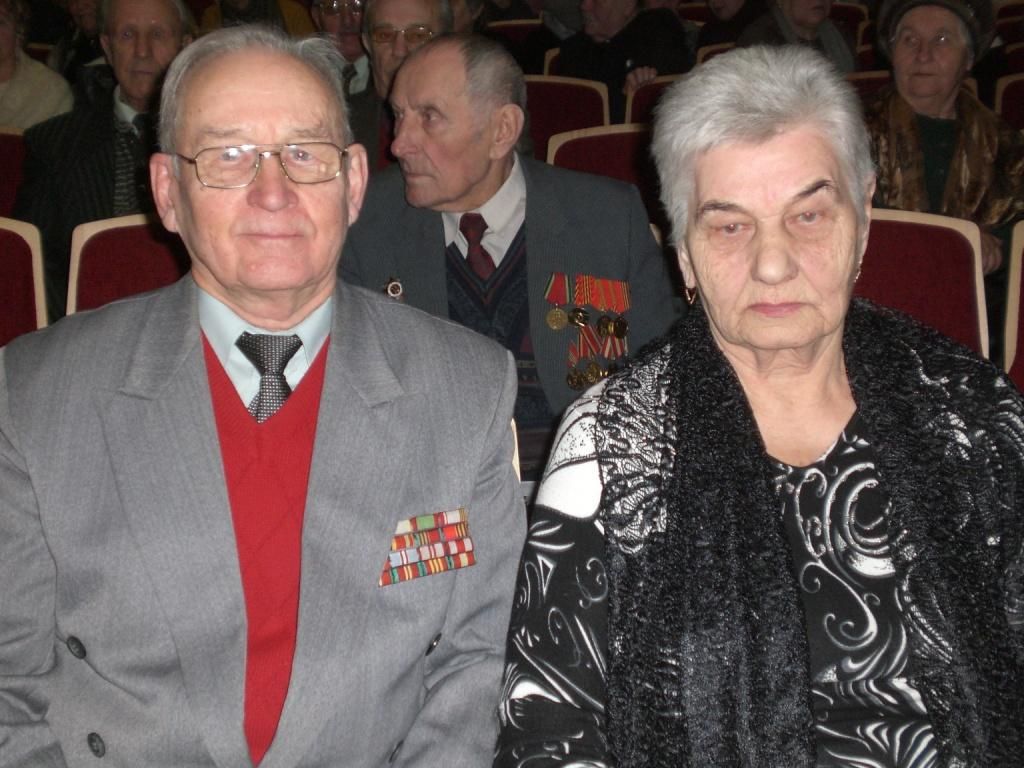 Иван Филиппович Кика и Таисия Никитична Руокене, которая освобождала Клайпеду.