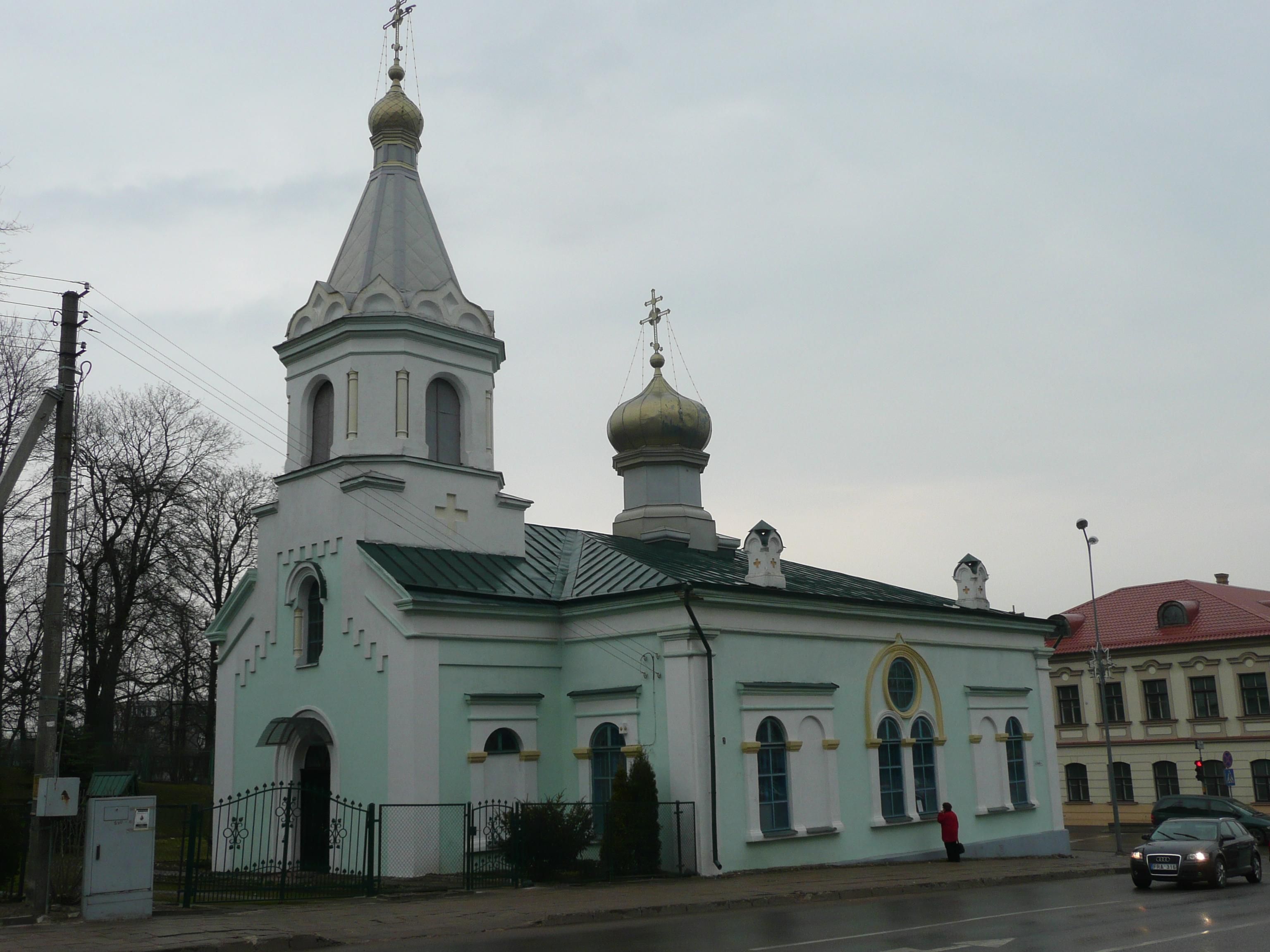 Есть в Кедайняй и православная церковь.