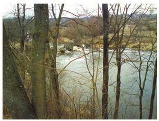 Развалины мельницы на реке Вижону, 2012