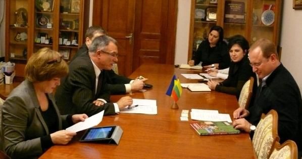 Во время встречи в Ялте. Фото МИД Литвы.