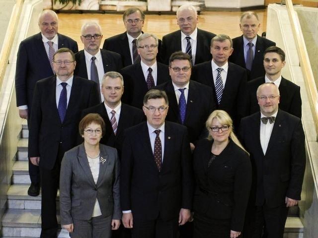 16-е правительство Литвы. Фото www.lrytas.lt