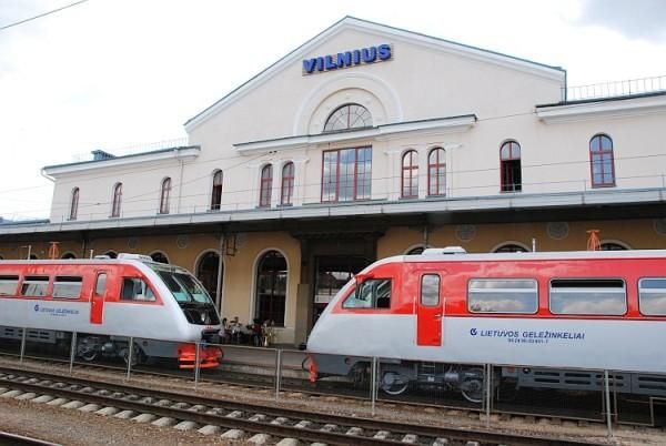Вильнюсский железнодорожный вокзал. Фото из архива www.litrail.lt