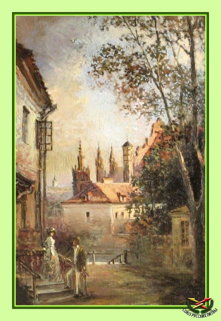 На крыльце