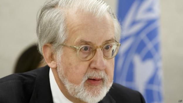 Паоло Серджио Пиньеро представил доклад по Сирии в Женеве