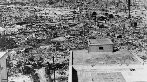 Хиросима после атомной бомбардировки Фото: Wikipedia