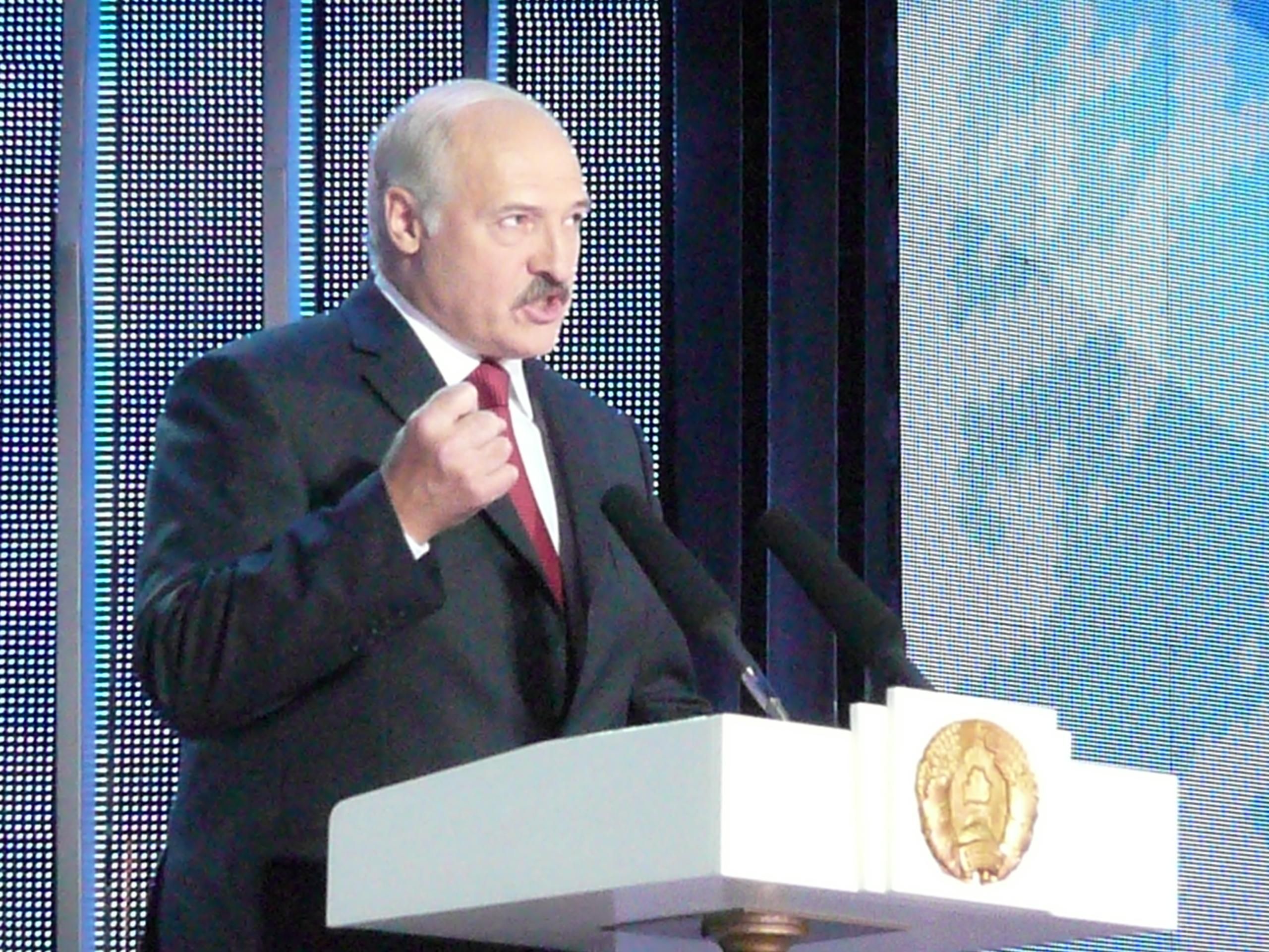 А.Лукашенко. Фото Александра Шахова, "Обзор"