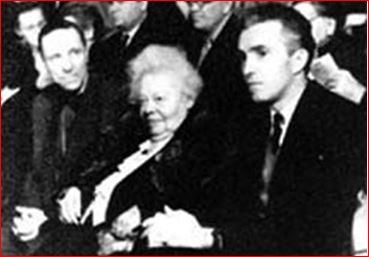 Елена Фабиановна с Ю.К.Черновым (справа) и Ю.В.Муромцевым
