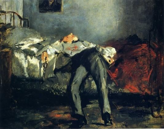 Эдуард Мане. Самоубийство. 1880 г.