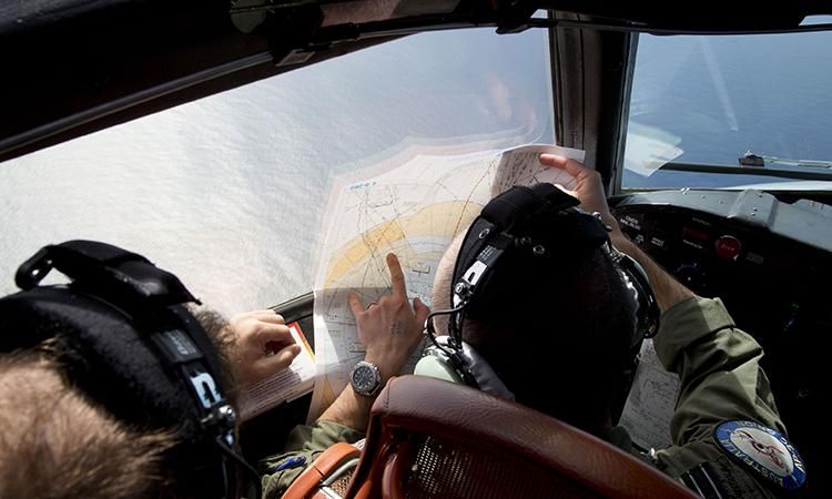 Поиски пропавшего "Боинга" Malaysia Airlines MH370. Фото: Global Look