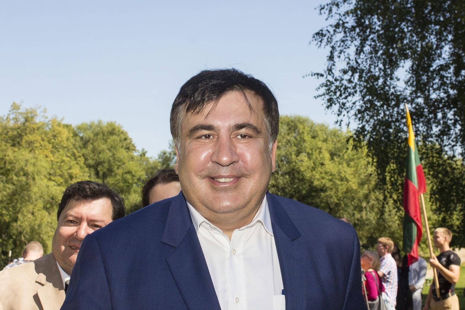 М.Саакашвили. Фото Виктора Грецкаса, "Обзор"