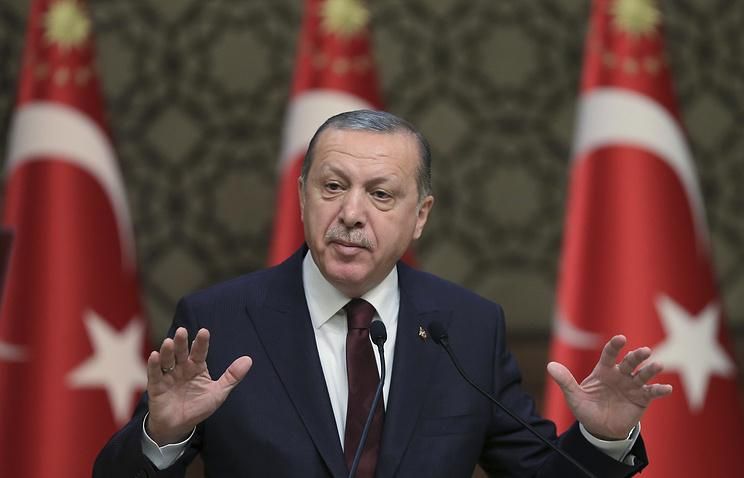Президент Турции Реджеп Тайип Эрдоган © Pool Photo via AP