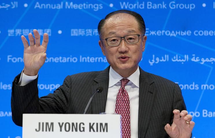 Президент Группы Всемирного банка (ВБ) Джим Ён Ким © AP Photo/Jose Luis Magana