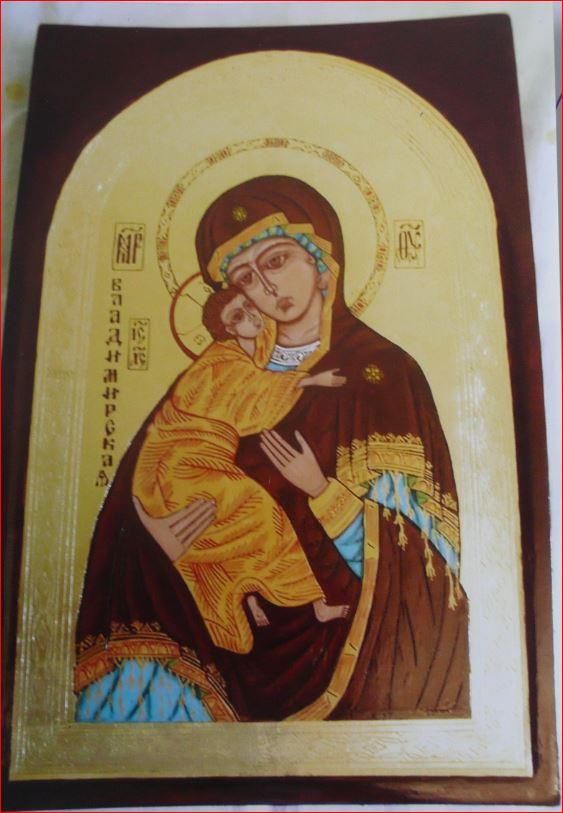 Икона, написанная для Лаврентием Коваленко для Архиепископа Литовского и Виленского Иннокентия