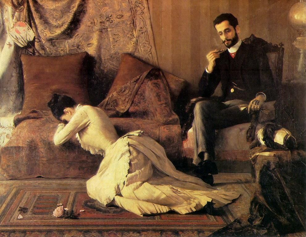 Бельмиро де Альмейда. Ссора. 1887