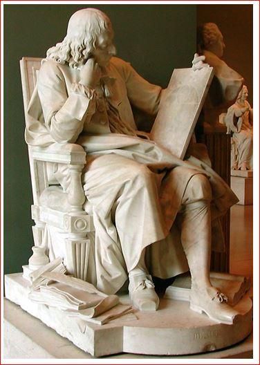 Огюстен Пажу (1730—1809). Паскаль, изучающий циклоиду. Лувр.