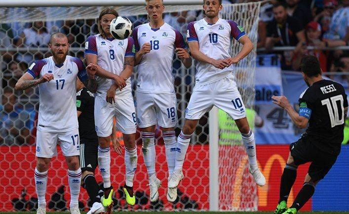 Футбол. ЧМ-2018. Матч Аргентина - Исландия. © РИА Новости, Алексей Филиппов.