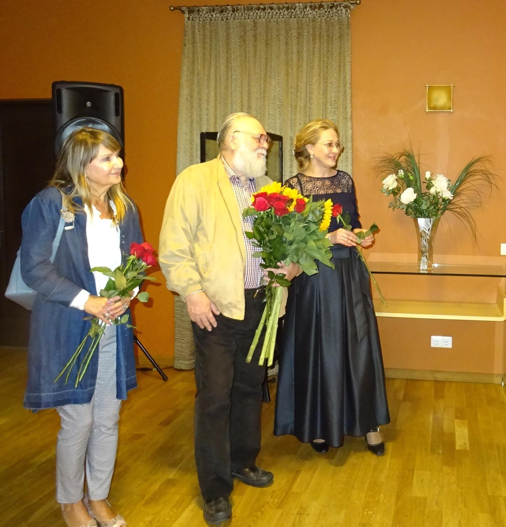 Авторы (cлева направо): Татьяна Максименко, Владимир Богатырёв, Оксана Юозайтене