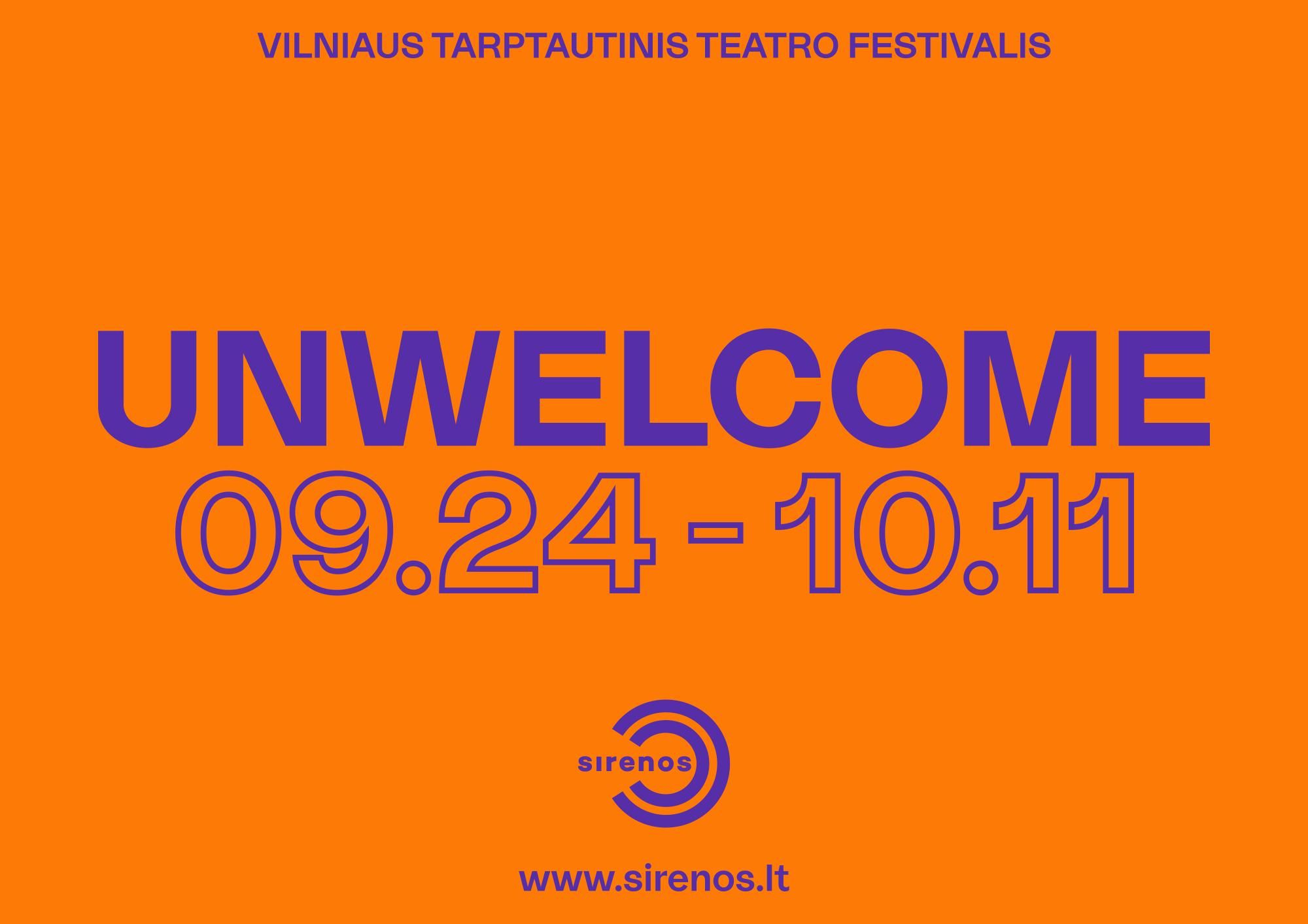 Примечательно, что организаторы фестиваля в макете-анонсе мероприятия не боятся использовать букву, которой нет в литовском алфавите