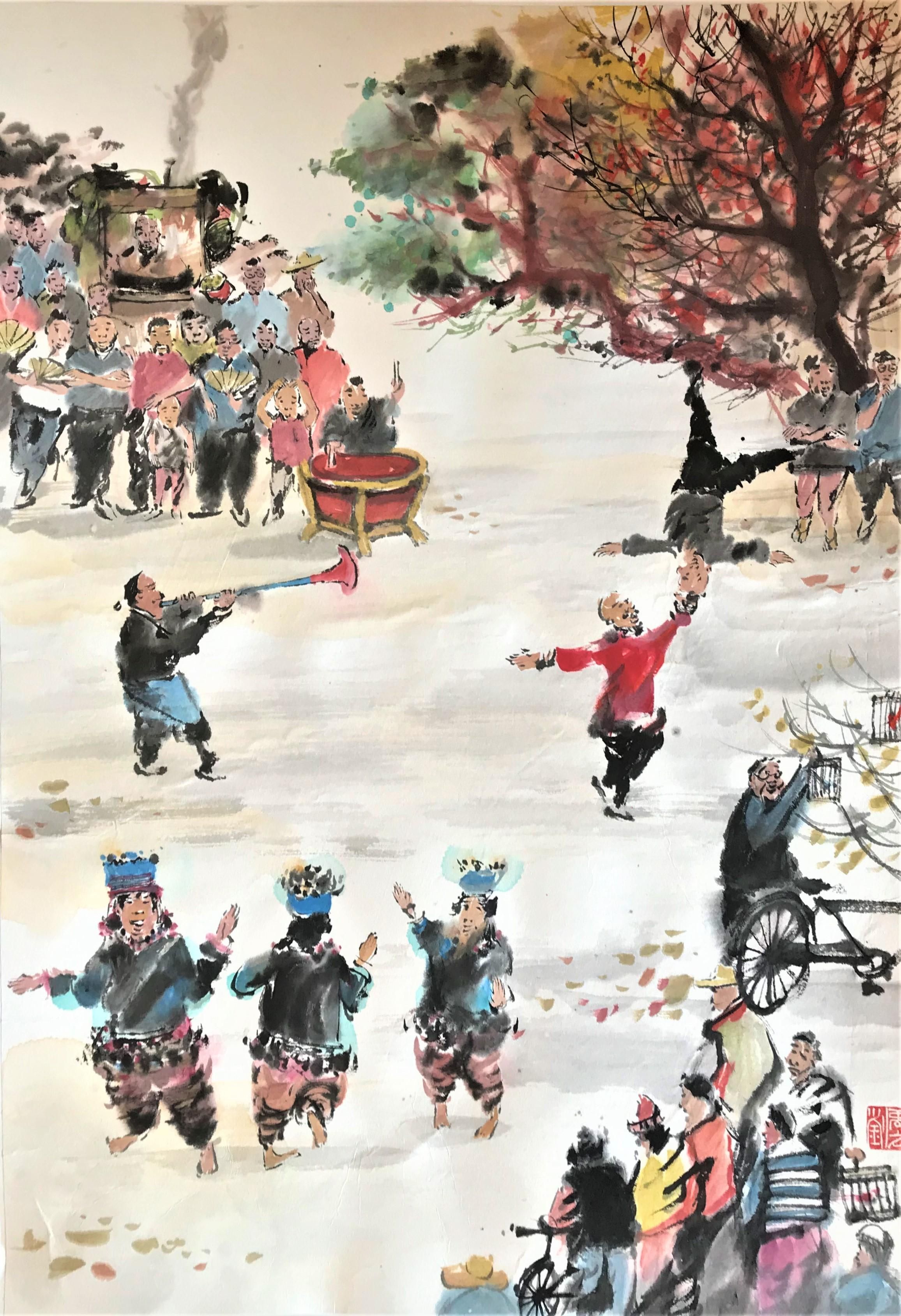Джи Лау Юоу. 11 лет. "Традиционный китайский уличный театр". г. Гонконг. Китай