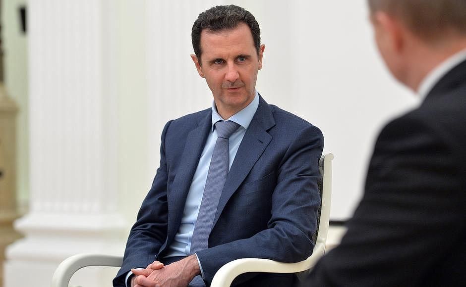 Президент Сирии Башар Асад. Фото kremlin.ru