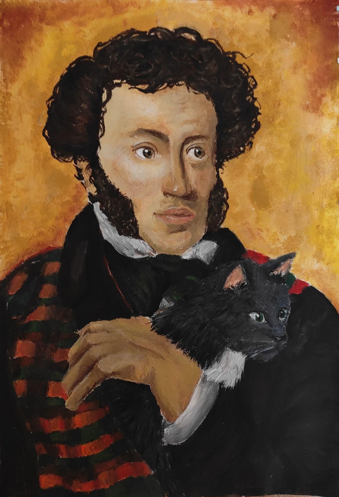 Доминика Буцявичюте, «А.Пушкин с котом Учёным»