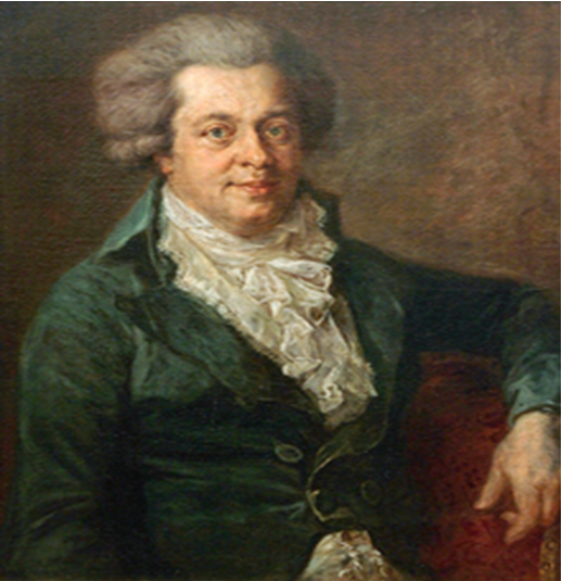 Возможно, самый последний прижизненный портрет Моцарта, написанный в 1790 году в Мюнхене. Художник Иоганн Георг Эдлингер