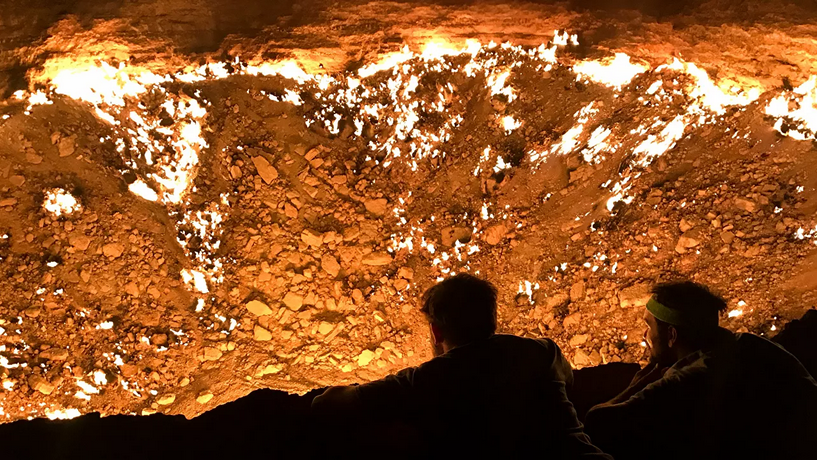 CC BY-SA 2.0 / Tormod Sandtorv / Gates to hell Газовый кратер Дарваза в Туркменистане