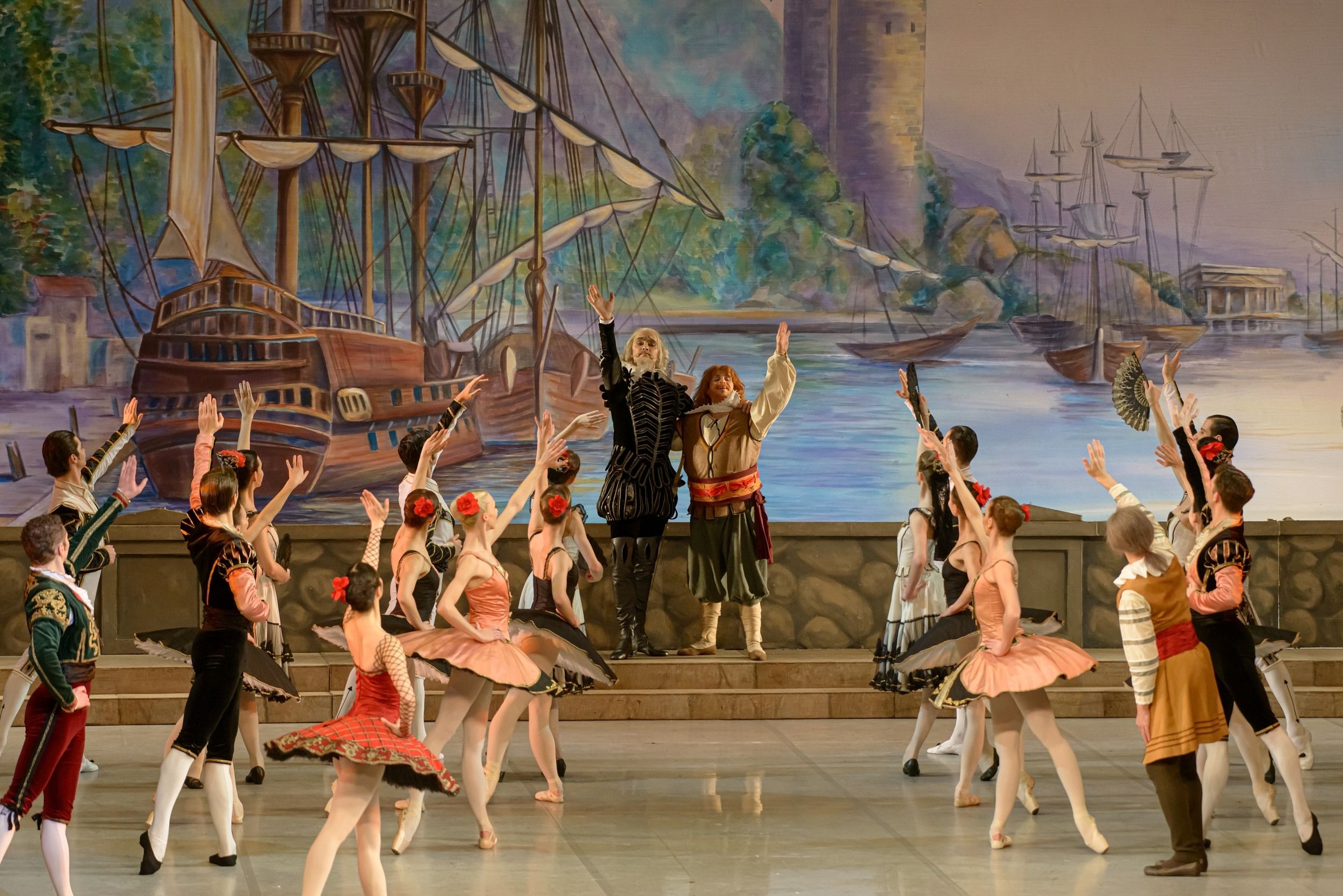 Сцена из балета «Дон Кихот». Фото: Мартинас Алекса