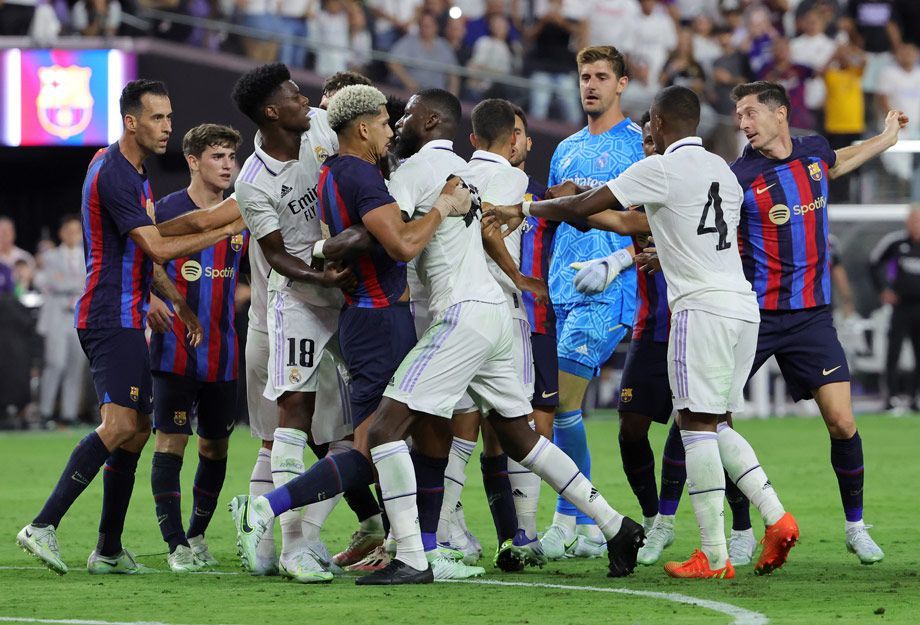 «Реал» — «Барселона». Предсезонный матч Фото: Ethan Miller/Getty Images