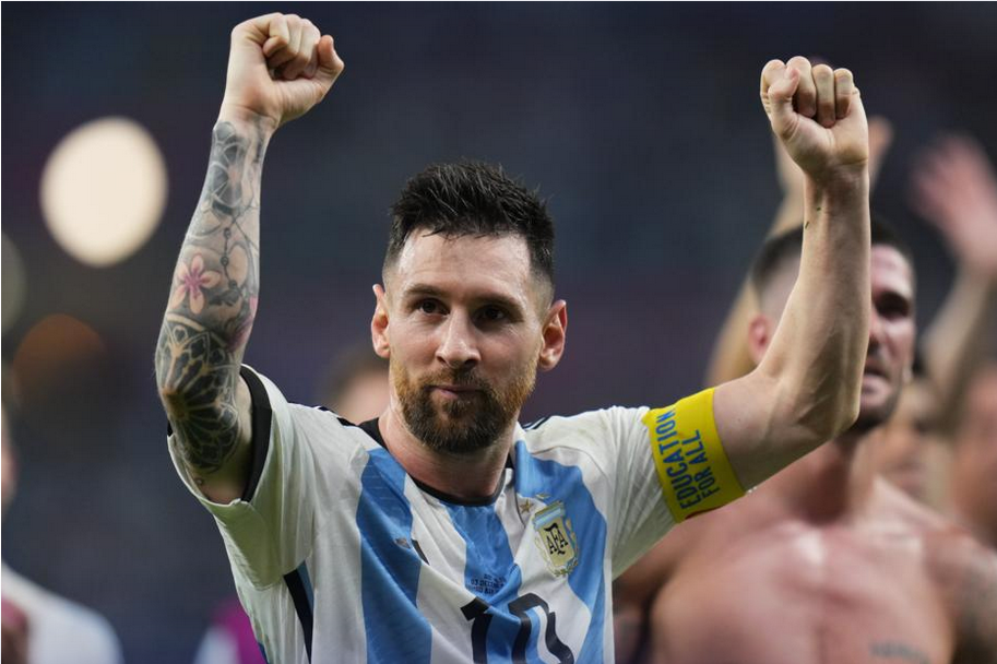 Нападающий сборной Аргентины Лионель Месси. Фото: © AP Photo/ Petr David Josek