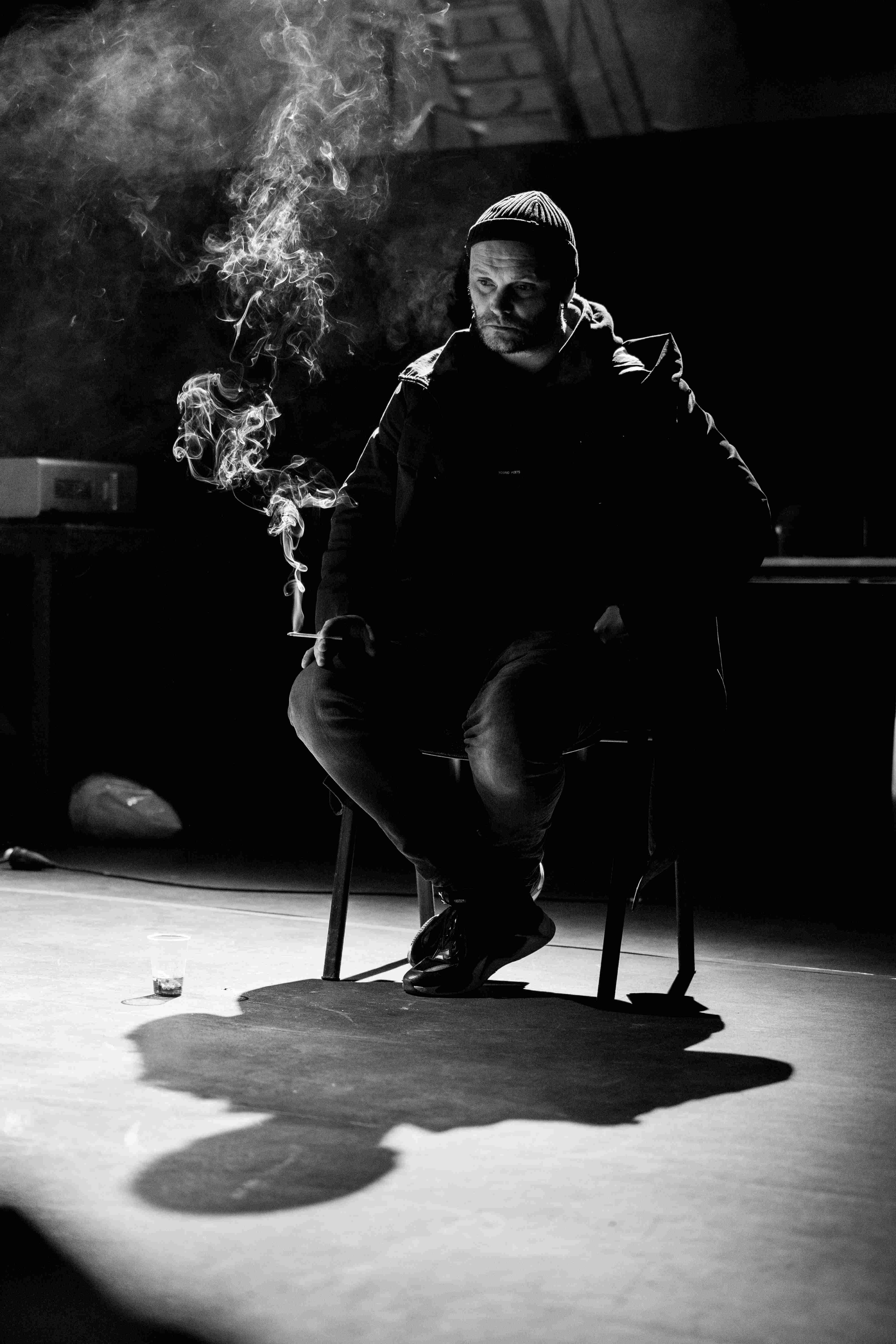 Репетиция спектакля «Мученик». Фото: Арвидас Гудас