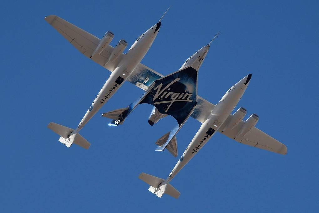 Космический корабль Virgin Galactic SpaceShipTwo. Фото:  © REUTERS/Gene Blevins